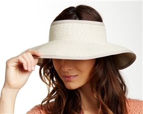 wholesale sun visors - roll up sun visor hats