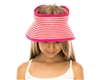 wholesale kids sun visor hats roll up travel resort fashion accessories