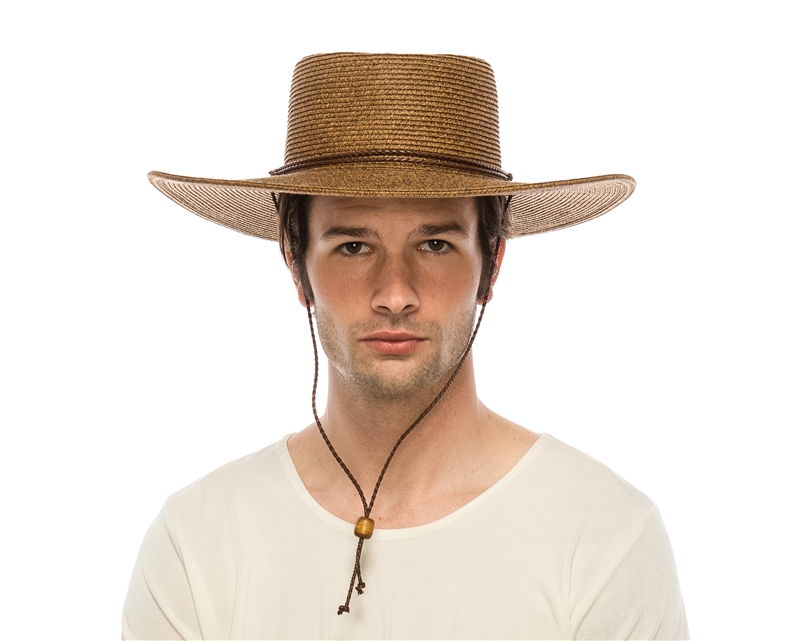 Women Men Sun Hat Mens Cowboy Style Garden Hat UPF 50+ Wide Brim Summer Hat  Western Straw Cowboy Hat 
