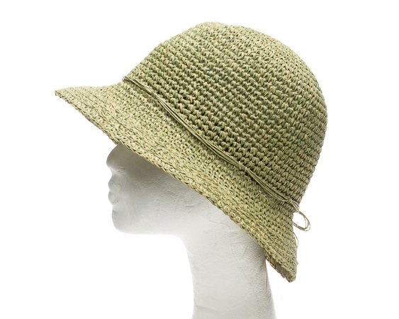 straw crochet bucket hat