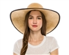 wholesale beach hats - wide brim floppy straw sun hat