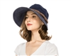wholesale facesaver hat - stitched ribbon hat