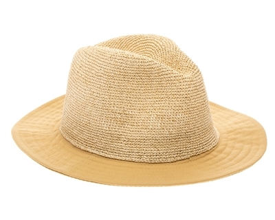 canvas panama hat