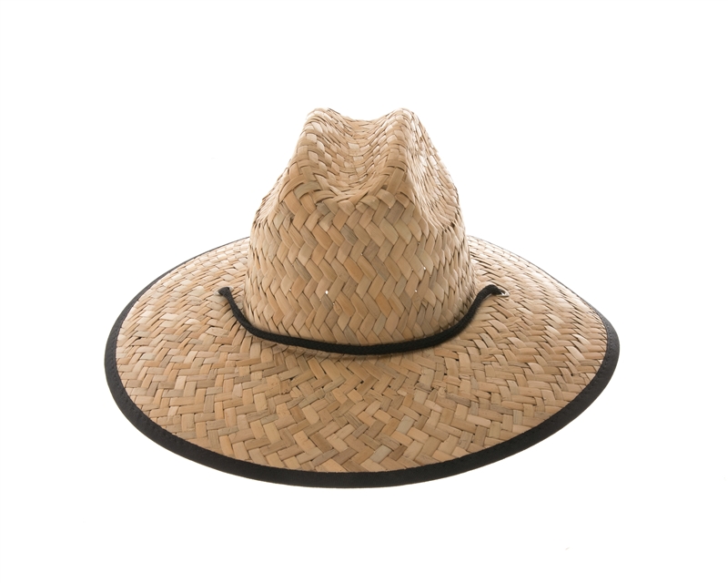 kids straw lifeguard hat