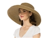 Wholesale Large Brim Lampshade Sun Hat - UPF 50 Womens Sun Hat