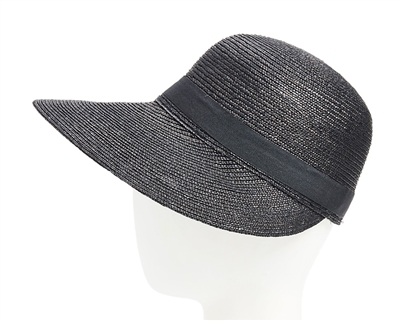 Wholesale Fine Straw Facesaver Cap Womens Beach Straw Sun Hat