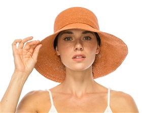Wholesale Fine Crochet Straw Hats - Ladies Fashion Toyo Straw Sun Hat California Wholesaler Beach Hats Accessories