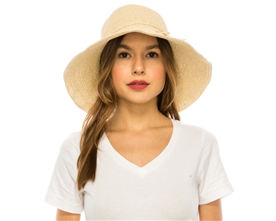Wholesale Fine Crochet Straw Hats - Ladies Fashion Toyo Straw Sun Hat California Wholesaler Beach Hats Accessories