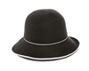 wholesale fashion hats microbraid straw cloche hat