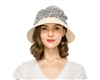 Wholesale Fashion Bucket Hats - Pleated Chiffon Bucket Hat Womens Summer Hats Wholesale