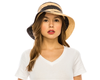 wholesale raffia straw hats fine crochet bucket hats wholesale summer high end elegant beach hats los angeles california hat wholesaler importer