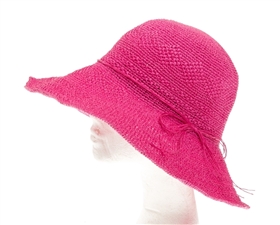 Wholesale Finely Crochet Straw Women's Summer Hats
