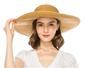wholesale 5-inch Brim Straw Sun Hat