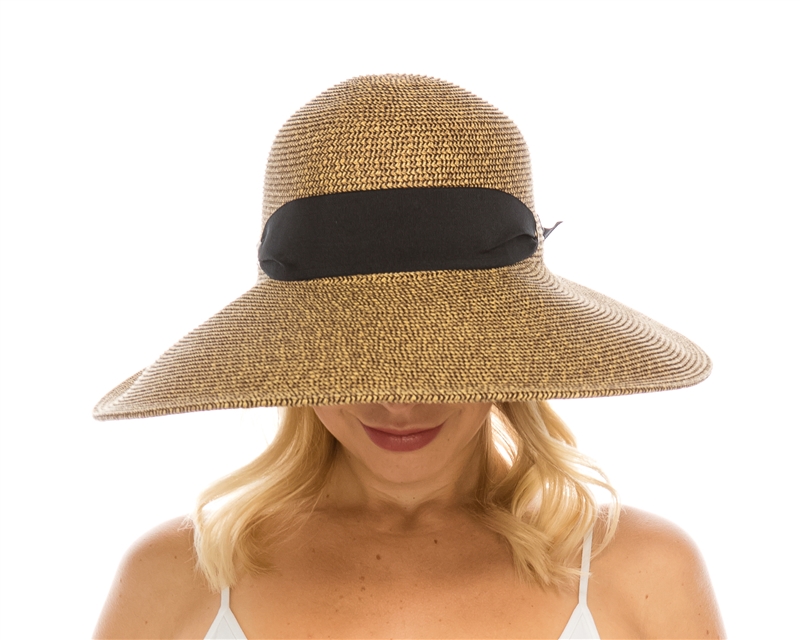 Wholesale Summer Hats - Wide Brim Garden Hats - Straw Lampshade