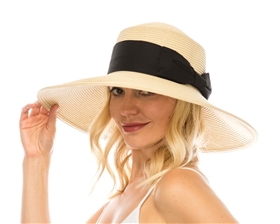 Wholesale 5 inch straw hat - upf hats wholesale