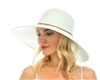 Wholesale Shimmery Lampshade Straw Hat - Wide Brim Beach Hats Wholesale