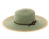 Wholesale Earth Tones Sun Hat w/ Ring