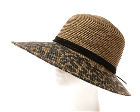 Wholesale Leopard Print Lampshade Hat