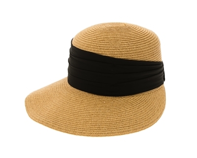 backless beach hat