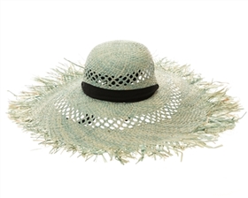 wholesale raffia straw wide brim hats wholesale floppy beach hats frayed edges