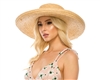 wholesale raffia straw gambler hats with upturned brims - luxury straw hats wholesale