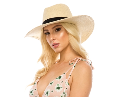 Wholesale Straw Panama Hats - Womens Sun Hats Wholesaler Los Angeles