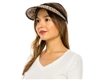 Wholesale Raffia Straw Sun Visors - Clip visors wholesale