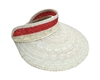 wholesale palm leaf straw sun visors - made in mexico hats wholesale