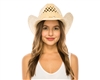 Wholesale Women's Seashell Straw Cowboy Hats - Buy Cowgirl Hats USA Wholesaler - Ladies Cowboy Hats Wholesale