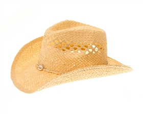 Wholesale Women's Seashell Straw Cowboy Hats - Buy Cowgirl Hats USA Wholesaler - Ladies Cowboy Hats Wholesale