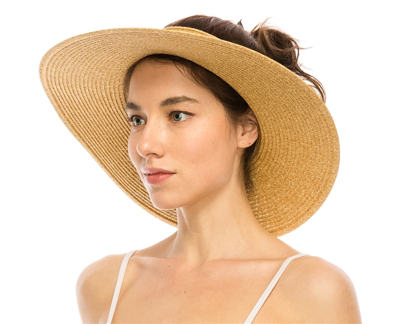 Crownless cheap sun hat