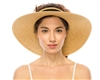 Wholesale crownless straw sun hats hats edge sun hat