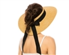 Wholesale crownless straw sun hats hats edge sun hat