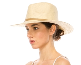 wholesale handwoven toyo straw panama hats - womens fashion hats wholesale