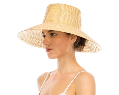 Wholesale Resort Straw Hats - Lampshade Sun Hat