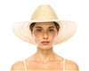 wholesale palm leaf safari hat