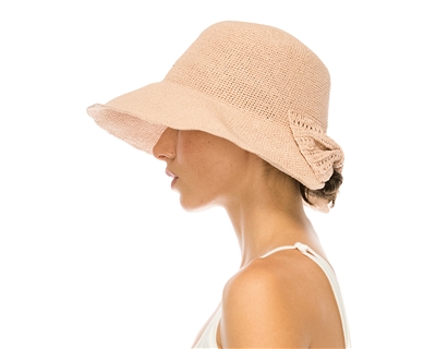 Wholesale Fine Crochet Straw Hats - Ladies Fashion Toyo Straw Sun Hat California Wholesaler Beach Hats Accessories