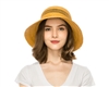 Wholesale Raffia Straw Fashion Sun Hats Women's Beach Bucket Hats Summer Headwear 2024