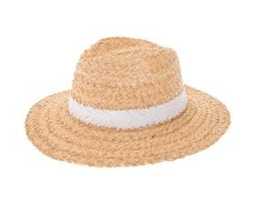 Wholesale Raffia Straw Hats - Women's Panama Sun Hat