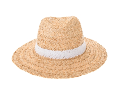 Wholesale Raffia Straw Hats - Women's Panama Sun Hat