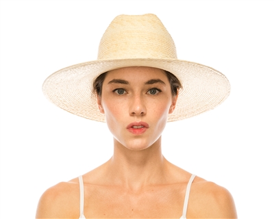 wholesale palm leaf straw cowboy hats