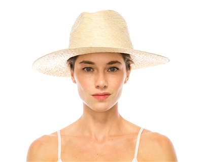 wholesale beach hats straw palm leaf panama hats ladies