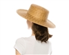 wholesale palm leaf boater hat