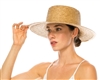 wholesale palm leaf women's gambler hat