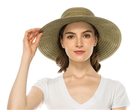 wholesale packable hats - crusher sun hats