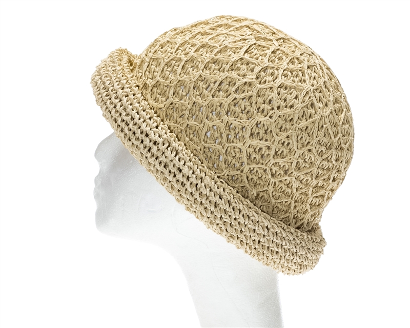 slouchy straw hat