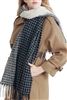 Wholesale Check Pattern Shawl and Scarves Los Angeles - Large Scarves Wholesale Winter Scarves Plaid