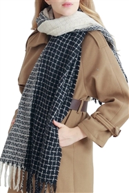 Wholesale Check Pattern Shawl and Scarves Los Angeles - Large Scarves Wholesale Winter Scarves Plaid
