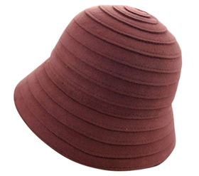 wholesale spiral felt bucket hat