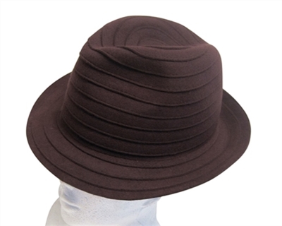 bulk dress hats - felt fedoras womens dress hats - spiral
